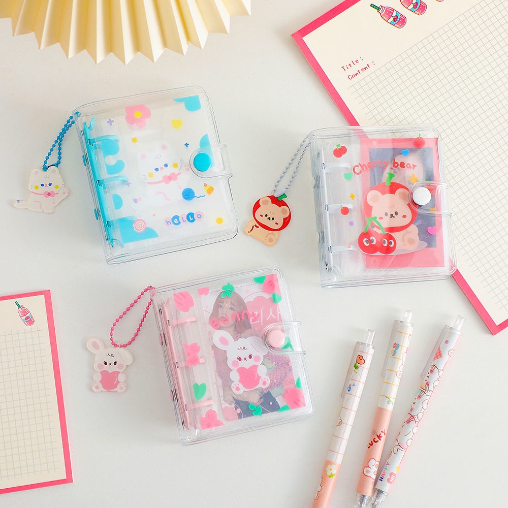 Set 10 Bao Nhựa PVC Trong Suốt Dễ Thương Dùng Đựng Ảnh Tiện Dụng