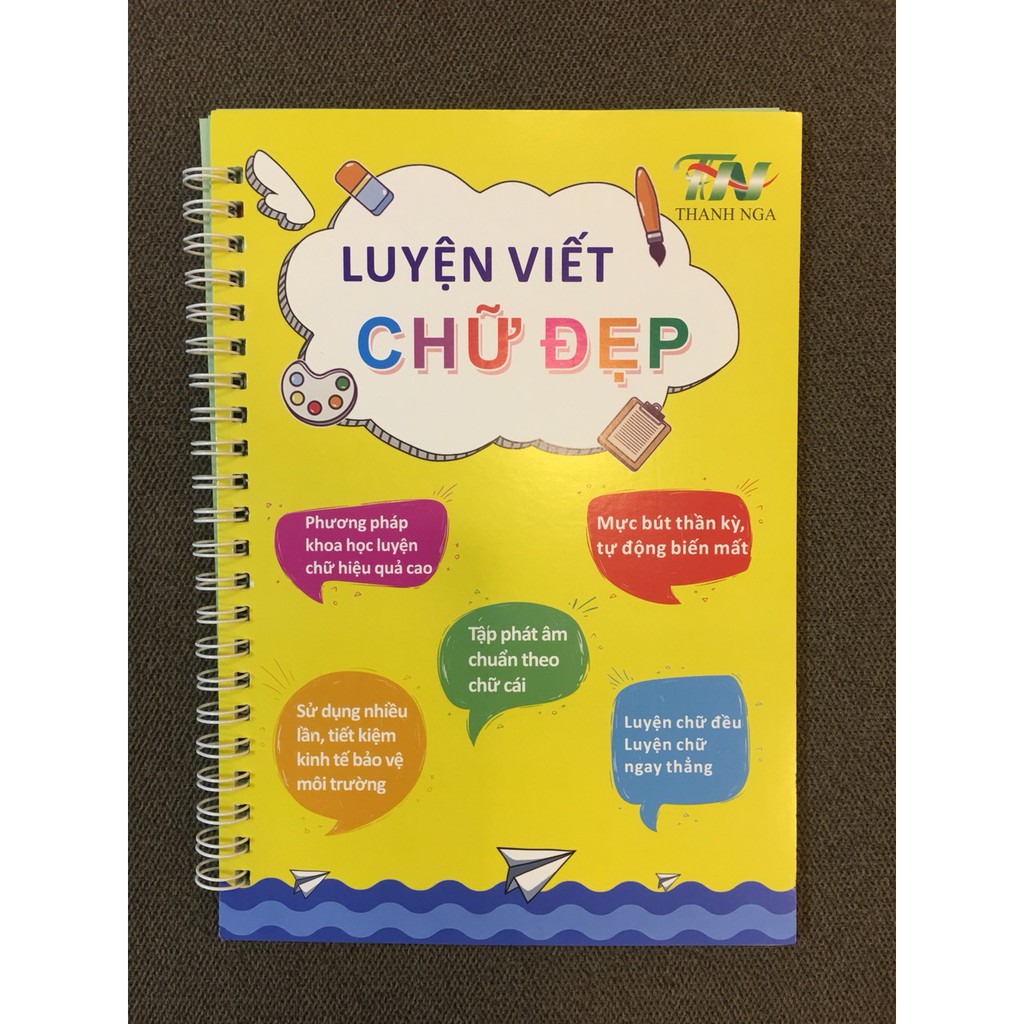 Sét 2 Cuốn Tập Luyện Tô Chữ Và Số Cho Bé - Luyện kỹ năng cho bé