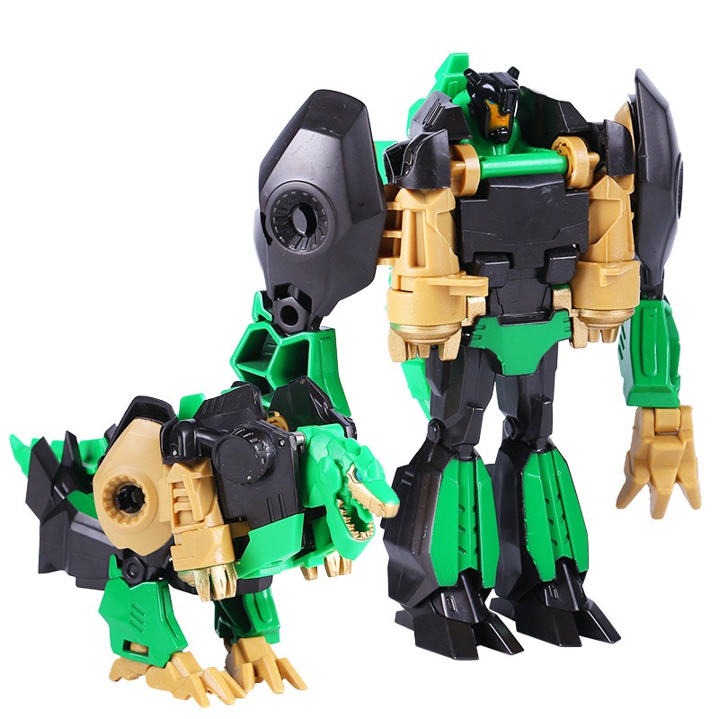 Mô Hình Đồ Chơi Xe Hơi Biến Hình Rô Bốt Mini 2 Trong 1 Cho Bé