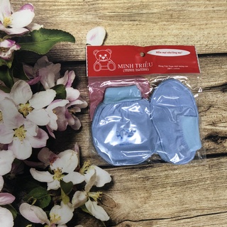 Bao tay bao chân cho trẻ sơ sinh (1 set bao gồm 1 bộ bao tay và 1 bộ bao chân)