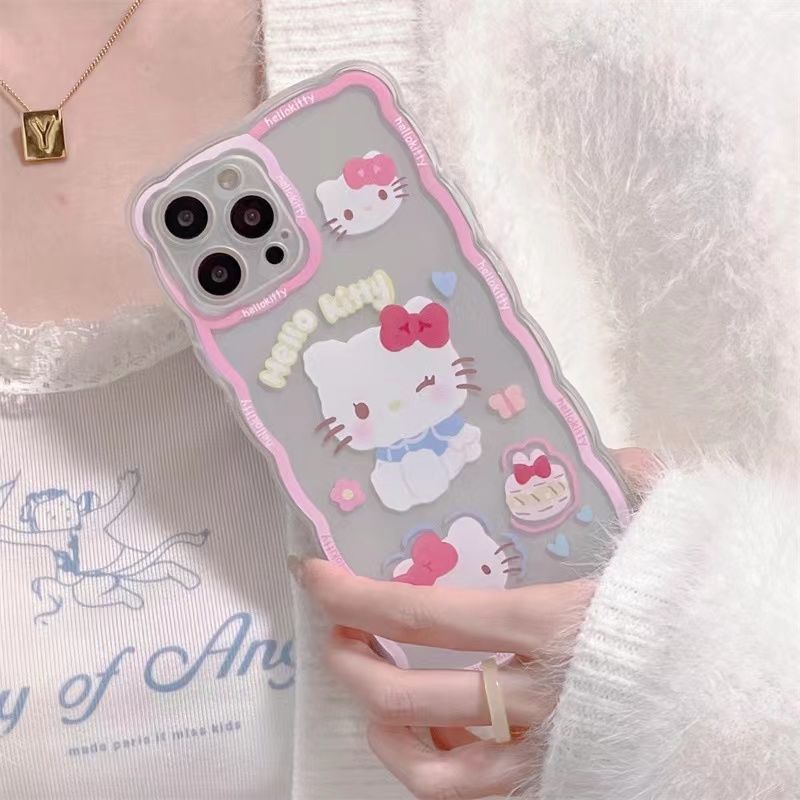 Ốp Điện Thoại Mềm Hình Mèo Thời Trang Cho IPhone 13 13pro 12promaxSE2 2020/11 Pro MAX / 6S/ 7 / 8 Plus/ XR