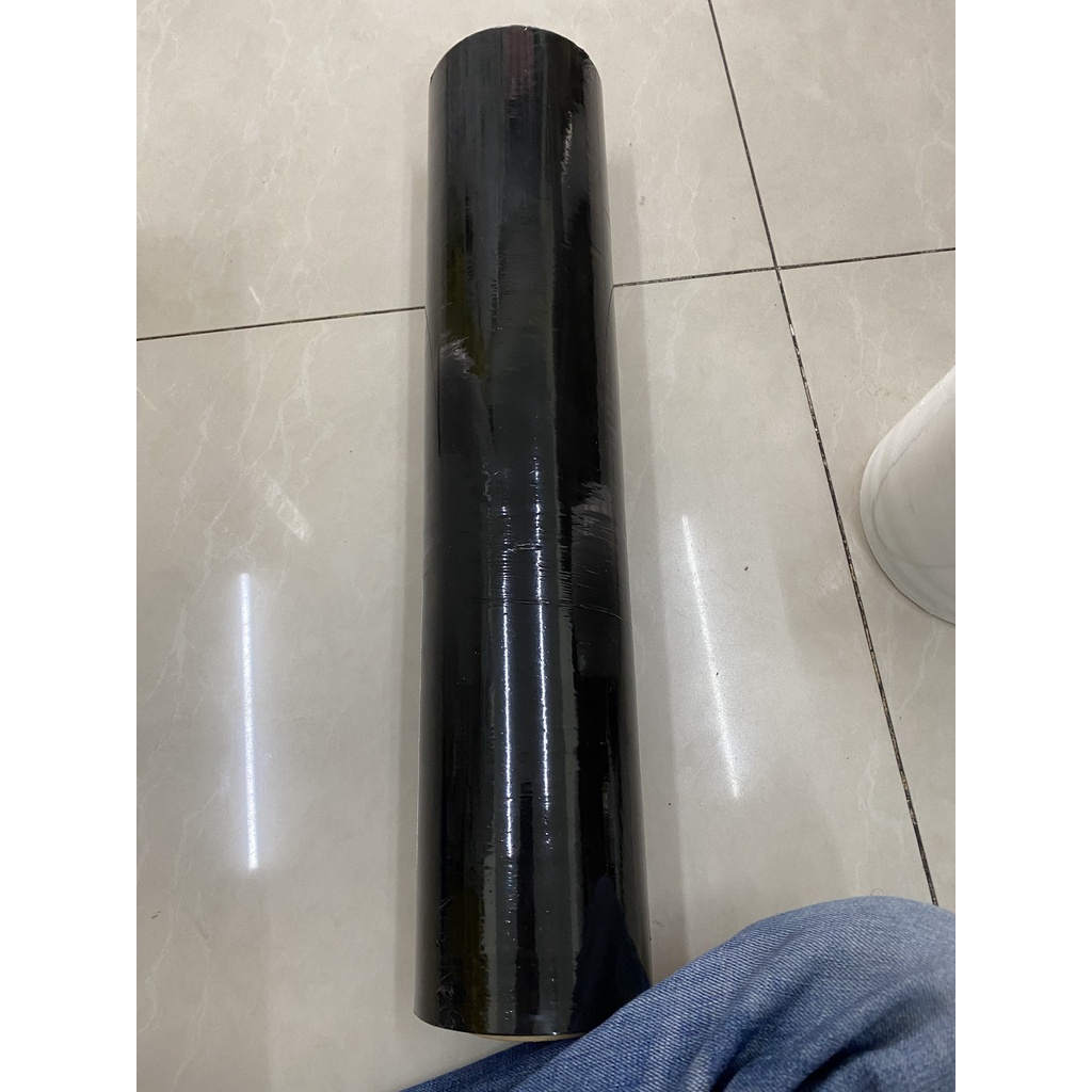 Màng co PE Đen/Trong khổ 50cm x3kg màng pe quấn hàng hóa, quấn pallet