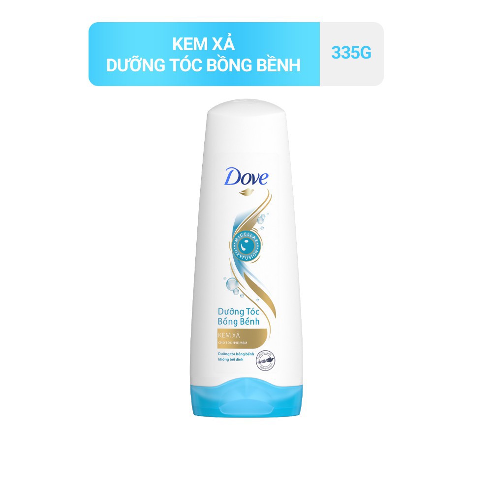 Kem Xả Dove Dưỡng Tóc Bồng Bềnh 335gr