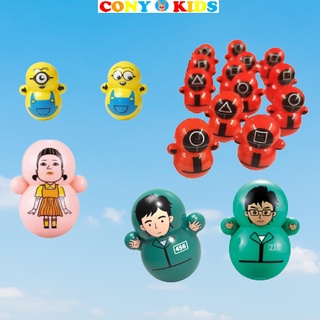 Lật Đật Squid Game Mini, Lật Đật Trò Chơi Con Mực Vui Nhộn
