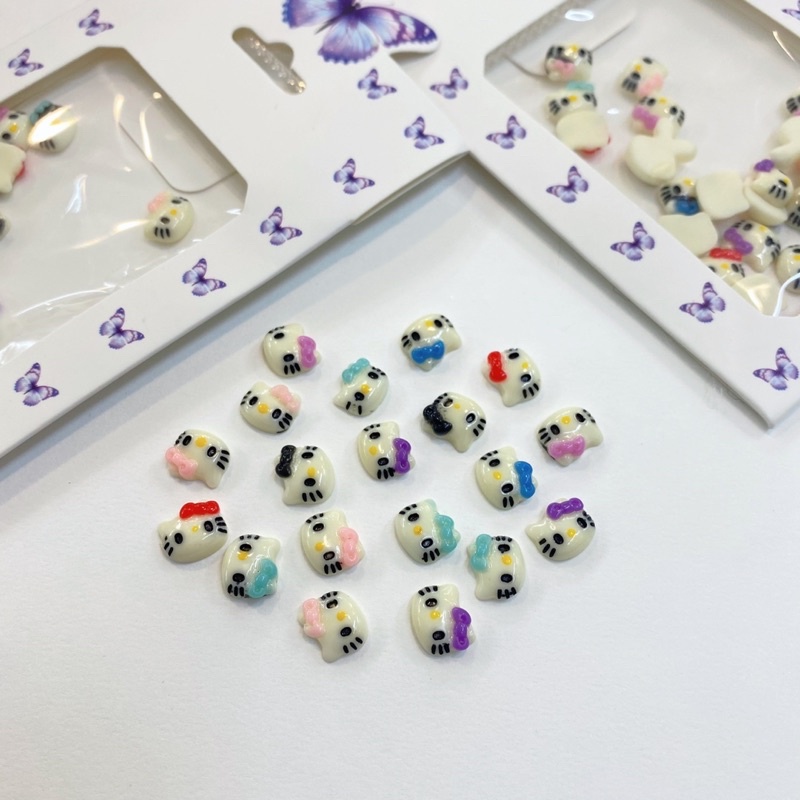 Charm hoạt hình 3D hình mèo kitty dễ thương