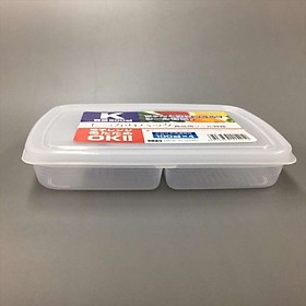 Hộp Trữ Đông, Bảo Quản Thực Phẩm Chia Ngăn Có Nắp Đậy Nayaka Dung Tích 710ml - Xuất Xứ Nhật Bản