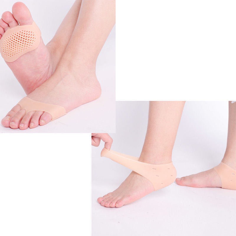 Miếng Lót Giày Nữ Silicon Xỏ Ngón Chống Chai, Chống Đau, Bảo Vệ Gót Chân Siêu Êm