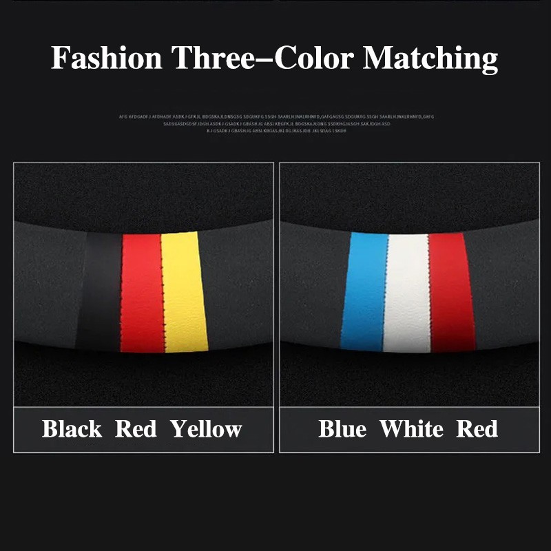 Vỏ Bọc Vô Lăng Bằng Da Sợi Carbon Cho Mercedes Benz C-class E-class W204 W213 W212 W211 W176 W246 W245 W205 W216