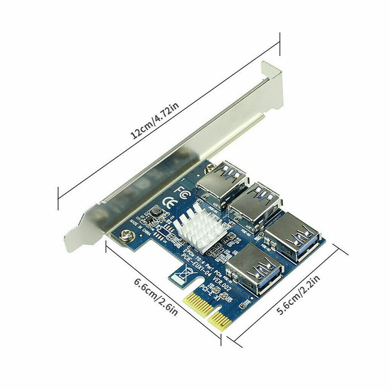 Bảng Mạch Chuyển Đổi Pci-E Sang Usb 3.0 4 Cổng Pci-E X1 | BigBuy360 - bigbuy360.vn