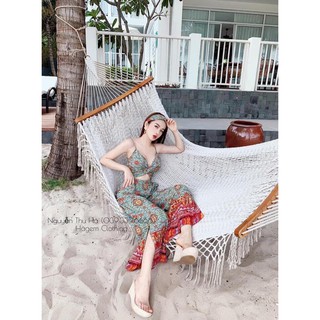 Bộ Jump Thổ Cẩm Đi Biển