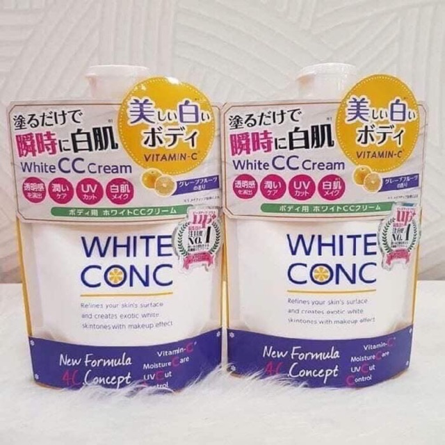 Sữa dưỡng thể White Conc Body CC Cream With Vitamin-C