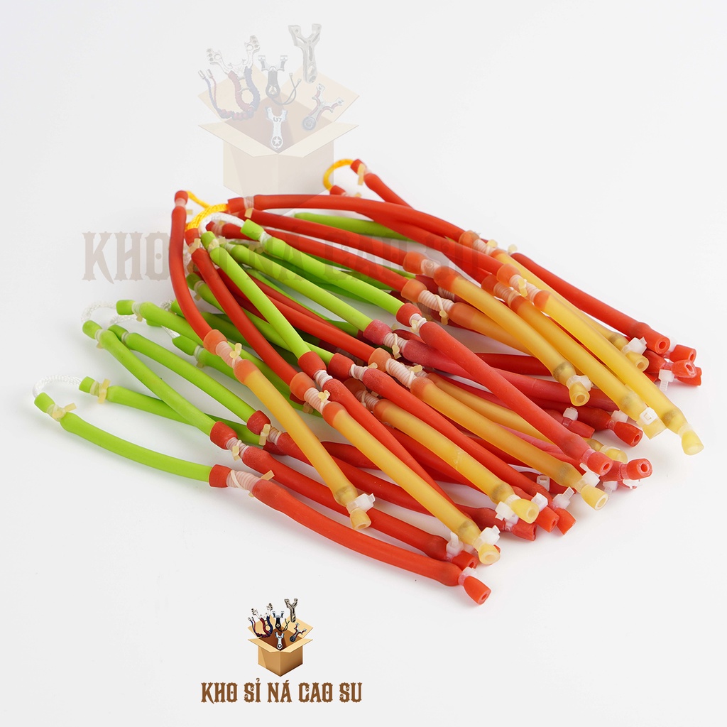 5 thun cao su tròn cho ná cao su bắn cá, Mã 3060 - 2050 với hai dây kép ghép với nhau tăng chất lượng sử dụng