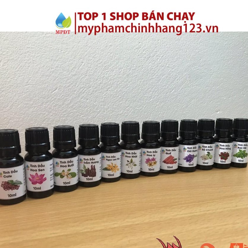 Tinh Dầu Hoa Hồng/Sả Chanh/Oải Hương/Cafe/Hoa Hồng/Hoa Nhài/Bưởi/Bạc Hà/Hương Trầm/Ngọc Lan Tây/Quế/Cam/Sen. .,,, mới