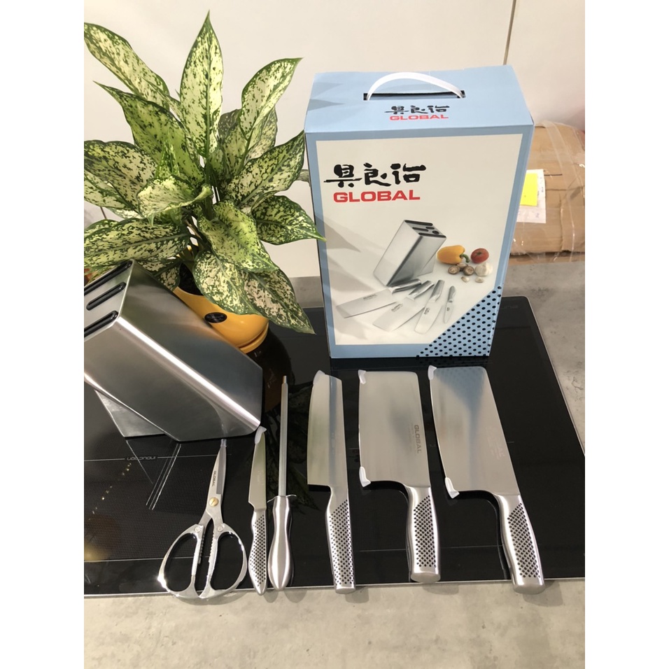 Bộ dao cao cấp 7 món Global cao cấp của Nhật Bản