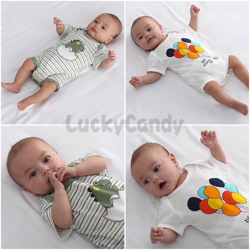 Bộ body đùi đồ liền thân cho bé bodysuit Hè Sơ Sinh vải 100% cotton mềm mịn mẫu quần áo sơ sinh cho bé từ 5 -13kg