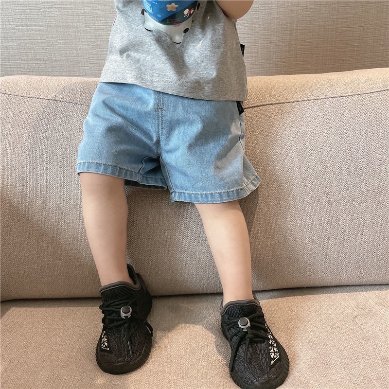 Quần Short Denim Hàn Quốc Thời Trang Mới Cho Bé Trai