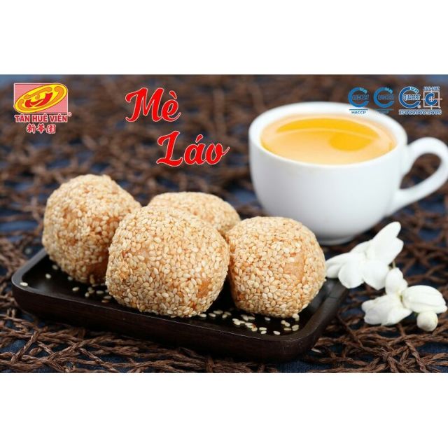 Bánh mè láo Tân Huê viên hộp 200g