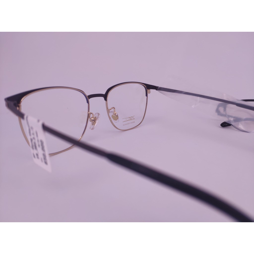 Gọng kính cận thời trang TITIANIUM IP nâu đen | BigBuy360 - bigbuy360.vn