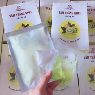Tắm ủ trắng kiwi