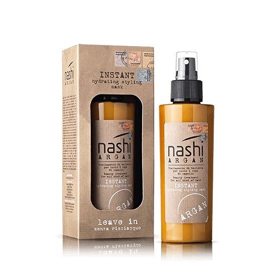 Xả khô (xịt dưỡng) Nashi Argan Instant Mask Styling 150ml nhỏ gọn, hiệu quả trong việc dưỡng tóc hư tổn