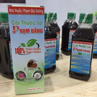 Nước xúc miệng Cai thu.ốc lá, thu.ốc lào [ phạm công bằng]
