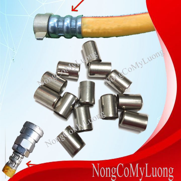 Chén thau ,inox nối dây xịt rửa xe , Giá 20 cái, NongCoMyLuong-DRX
