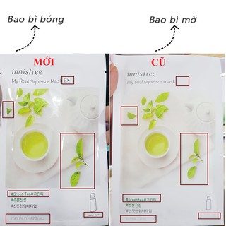 [ shopdua68 ] Combo 10  Mặt nạ Innisfree My Real Squeeze Mask