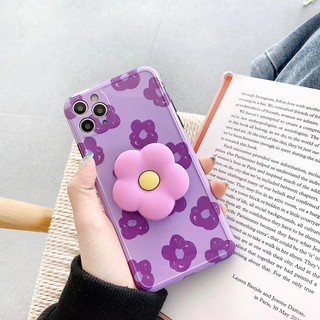 Purple Flowers Ring Iphone 7 8Plus X Xs Xsmax Xr 11 11Pro 11Pro max Iphone Cover