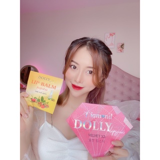 Son kem lì dolly diamond velvet không chì cao cấp new 2022 + tặng 1 dưỡng môi