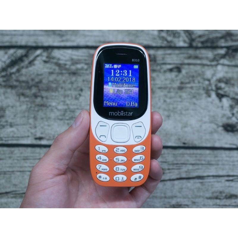 ĐIỆN THOẠI MOBIISTAR B310 NHỎ GỌN 2 SIM