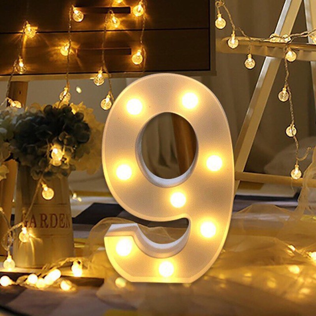 - Đèn led 26 chữ mẫu và số trang hoàng sinh nhật đám cưới cỡ lớn thoitrangtaynguyen