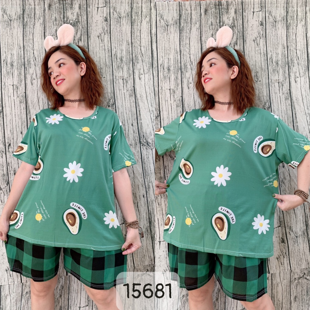 15681 [ 100kg vừa ] Đồ độ đùi BIG SIZE CR quần Caro Bơ - SS.H
