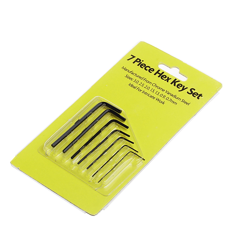Bộ 7 Chìa Vặn Đai Ốc Lục Giác 0.7mm-3mm