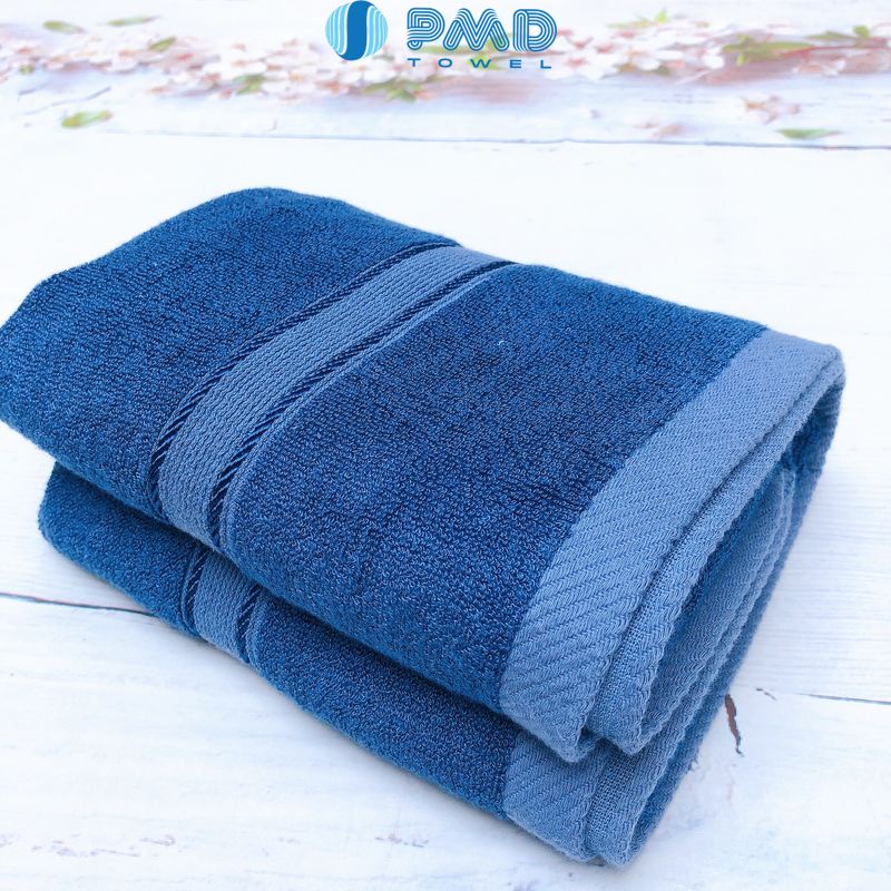 BỘ 3 KHĂN TẮM KHĂN GỘI KHĂN MẶT SỢI TRE CAO CẤP XUẤT HÀN PMD TOWEL siêu mềm mịn thấm nước không phai màu không sổ lông