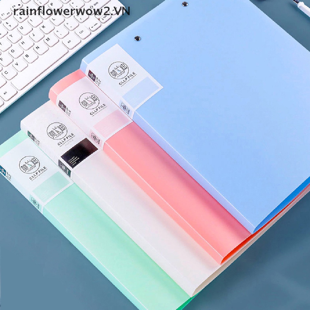 Túi Đựng Tài Liệu Khổ A4 Đơn / Đôi Để Bàn Tiện Dụng