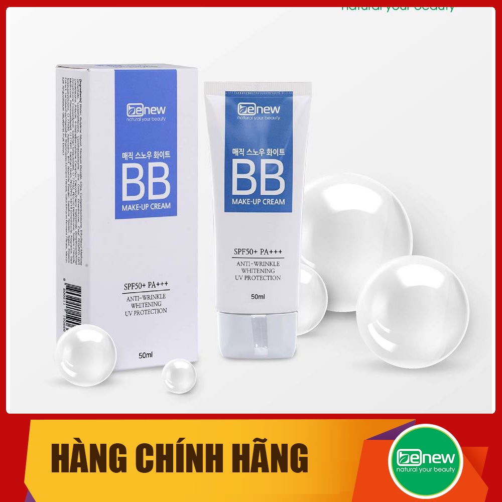 Kem BB Benew Magic Snow White B.B Make Up Cream 50ml
