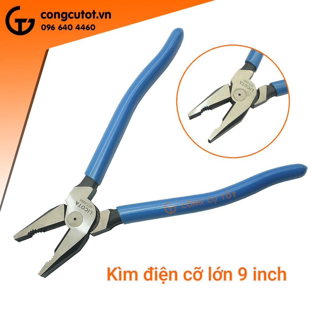 Kìm điện cỡ lớn 9 inch Licota APT-5201