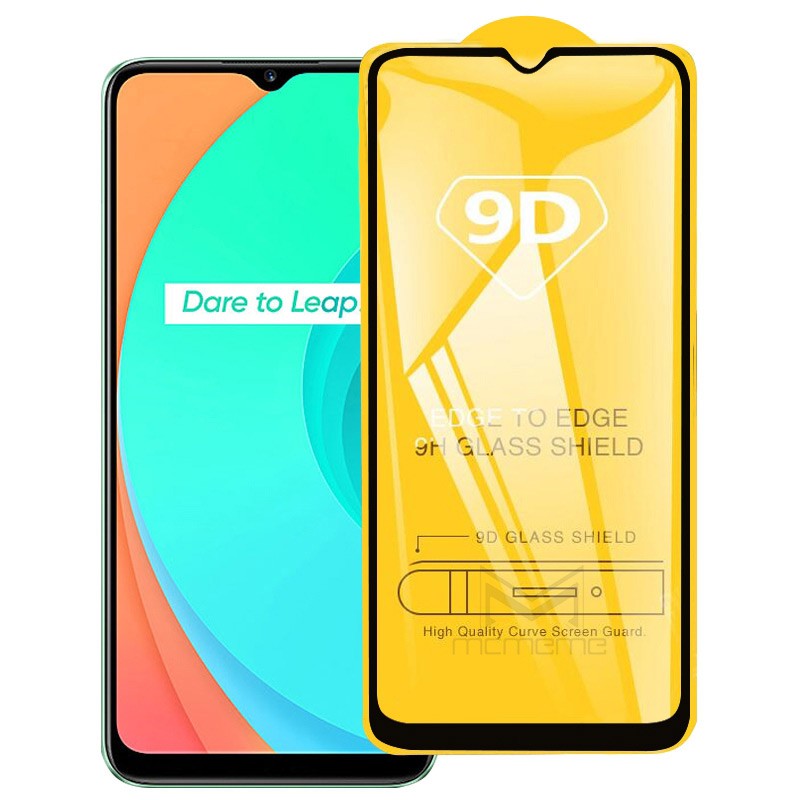 Kính cường lực FULL màn Realme Narzo 50i prime C11/ C12/ C15/ C17/ C20/ C21/ C21Y/ C30s/ C33/ C35 cao cấp 9D