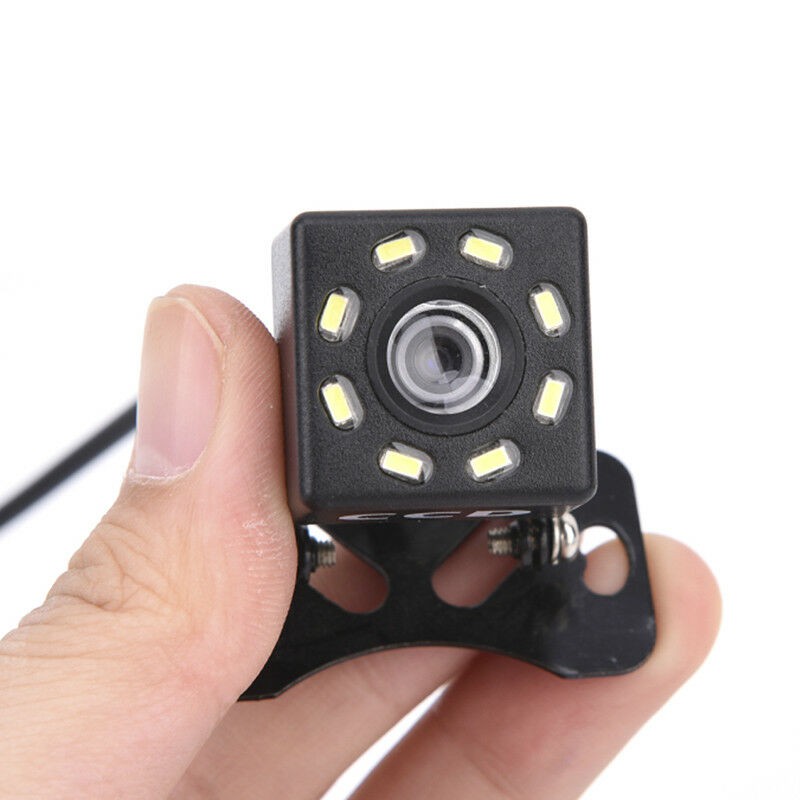 Camera Lùi Dành Cho Ô Tô Chống Nước 8 LED Vuông