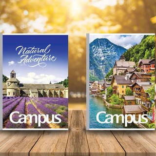 Vở kẻ ngang campus 200 trang natrural - Khách sỉ ib