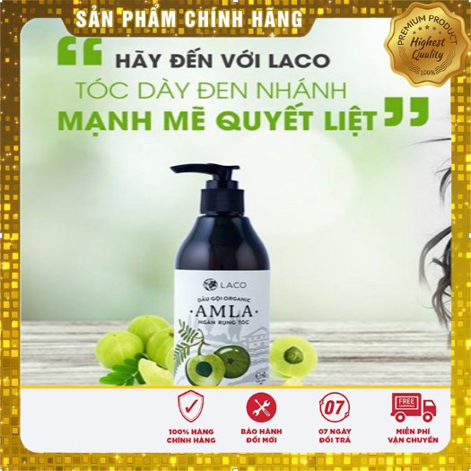 🔥 Chính Hãng 🔥 Dầu gội Organic Amla ⚡ trị rụng tóc, nấm đầu, gàu, ngứa chỉ sau 2 tuần, thảo dược an toàn cho cả bà bầu