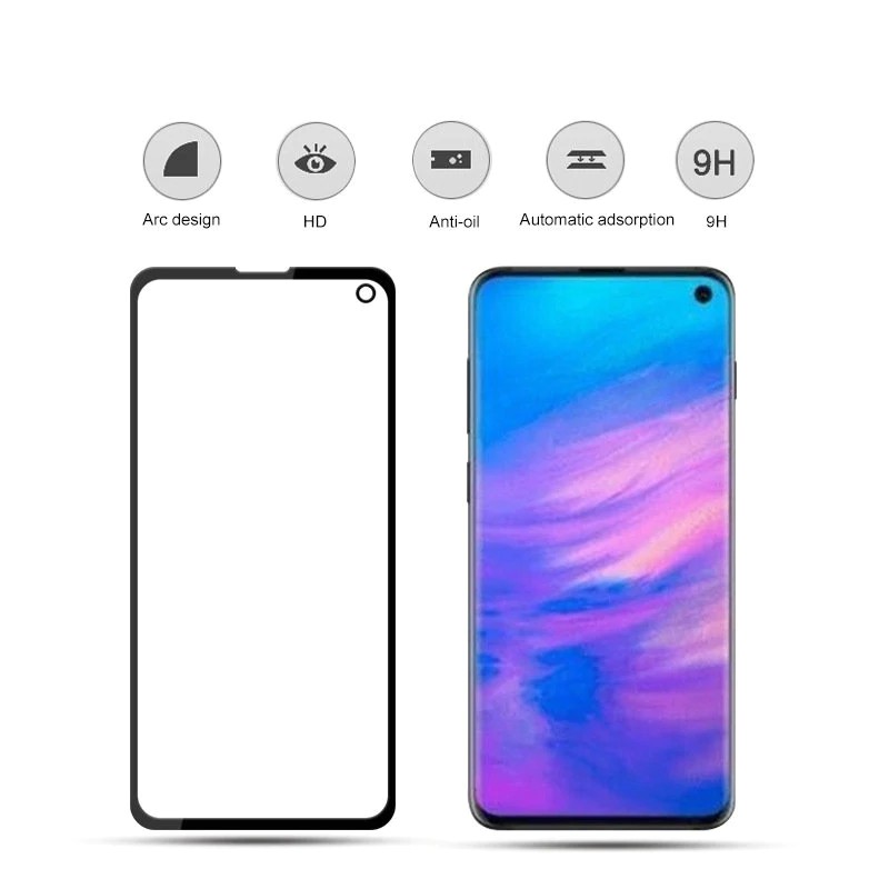 Miếng Dán Kính Cường Lực 5D Cho Samsung Galaxy A8s - Đen