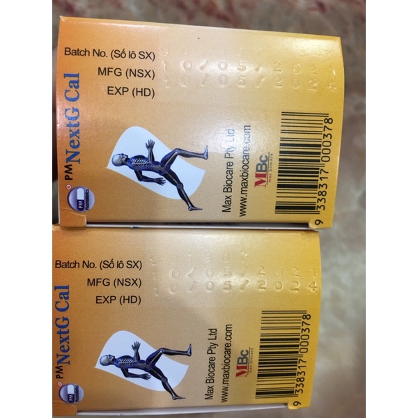 Viên bổ sung canxi PM NextG Cal