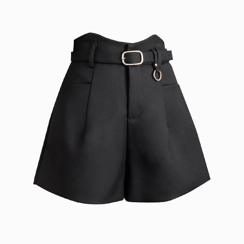 Quần short nữ cạp cao, Quần đùi nữ cạp V túi ngang chất liệu tuyết mưa bigsize 40 - 75kg