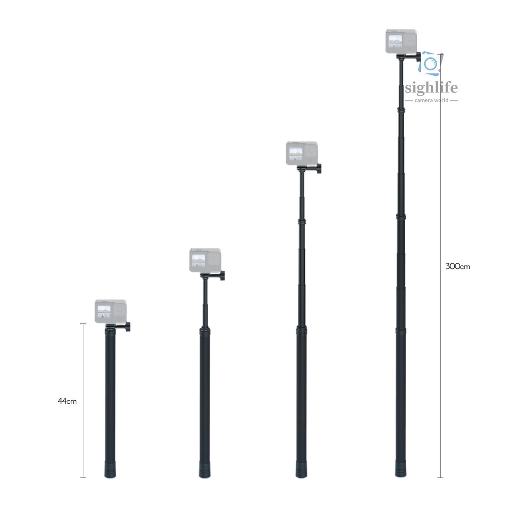 TELESIN Gậy Selfie Thể Thao Dài 3m Bằng Sợi Carbon Is-Mnp-300 118 Inch | BigBuy360 - bigbuy360.vn