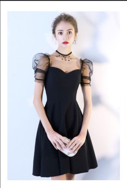 [Mã BMBAU50 giảm 50K đơn 150K] Zerasy - Đầm xòe tay phối lưới | BigBuy360 - bigbuy360.vn