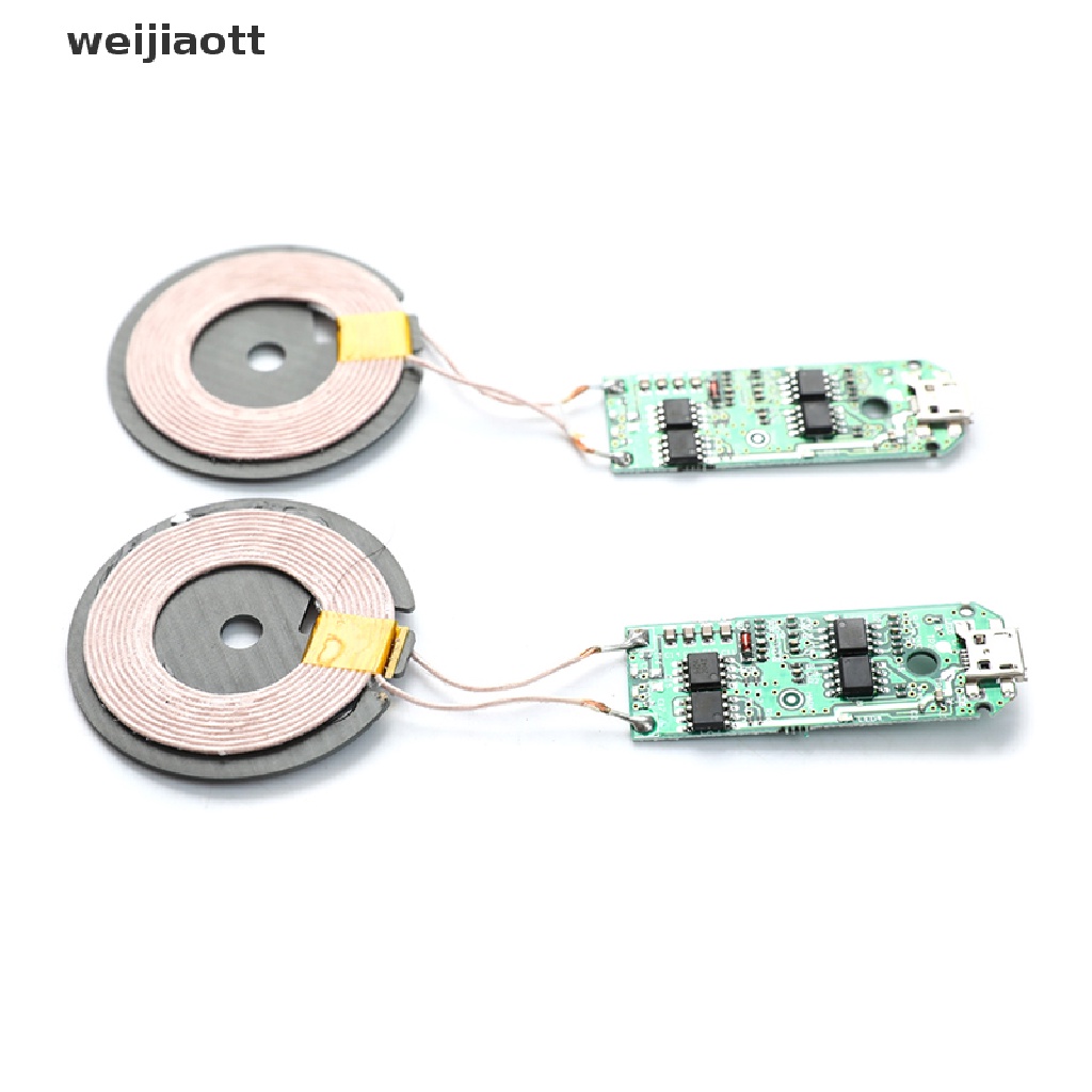 weijiaott DC 5V Fast Wireless Charger Transmitter Module PCBA Circuit Board With Coil WT