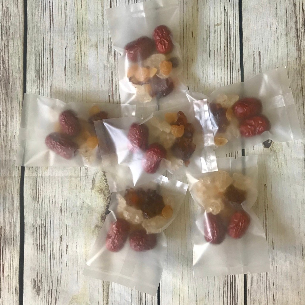 Set chè nhựa đào tuyết yến 6 gói nhỏ