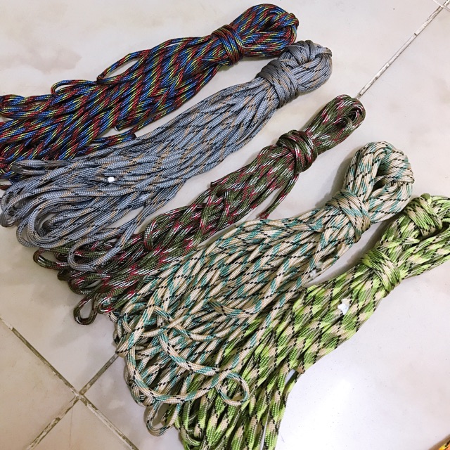 Dây dù paracord bảng size 4mm- giá bán 1 mét