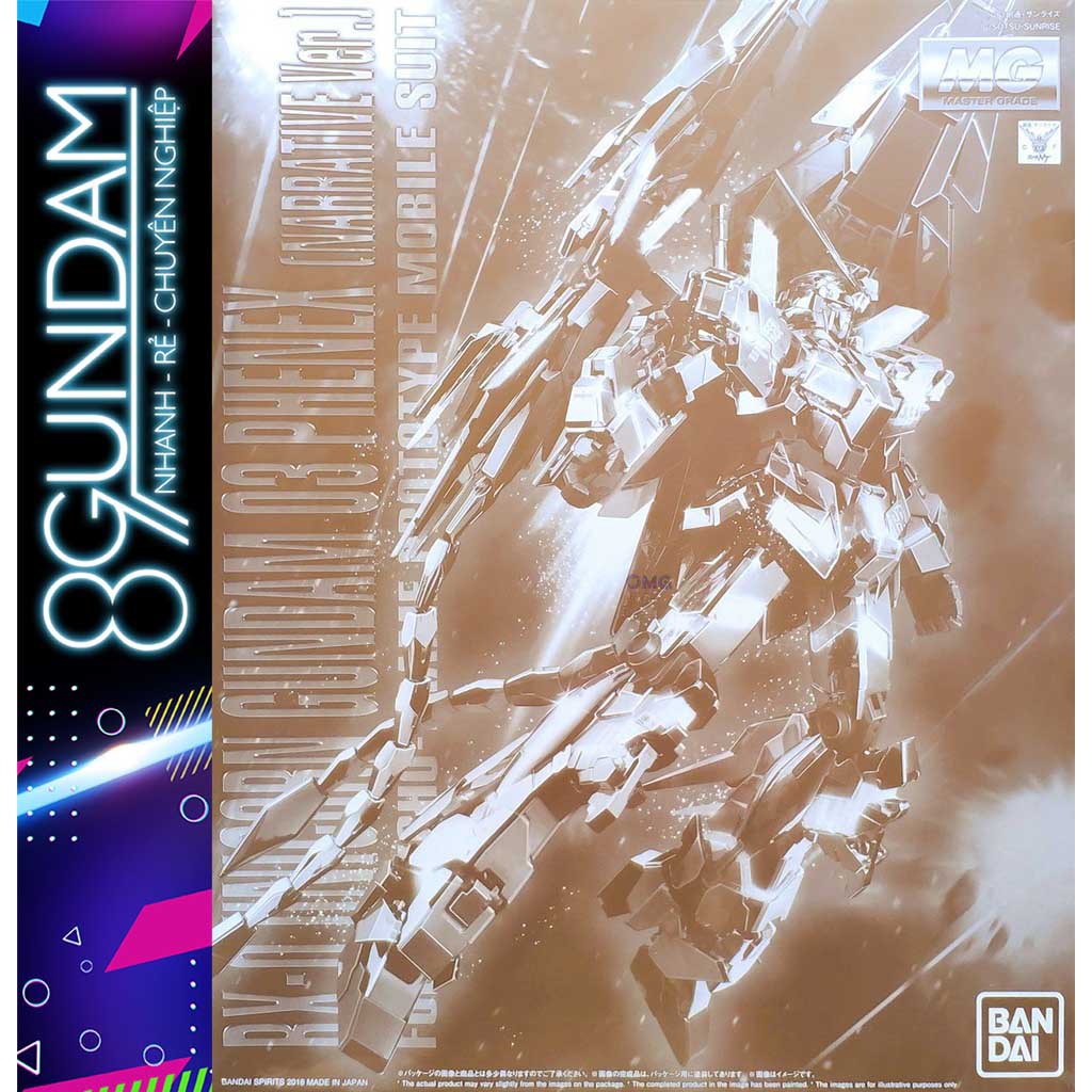 Mô Hình Lắp Ráp Gundam MG Unicorn 03 Phenex Narrative